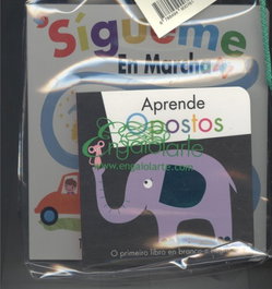 ENGAIOLARTE Pack Elefante: Sígueme en marcha/Aprende opostos/Elefant