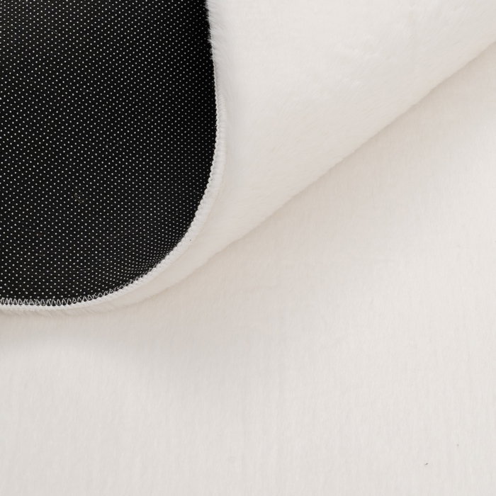 Alfombra Blanco Poliester 80 X 2,70 X 150 cm