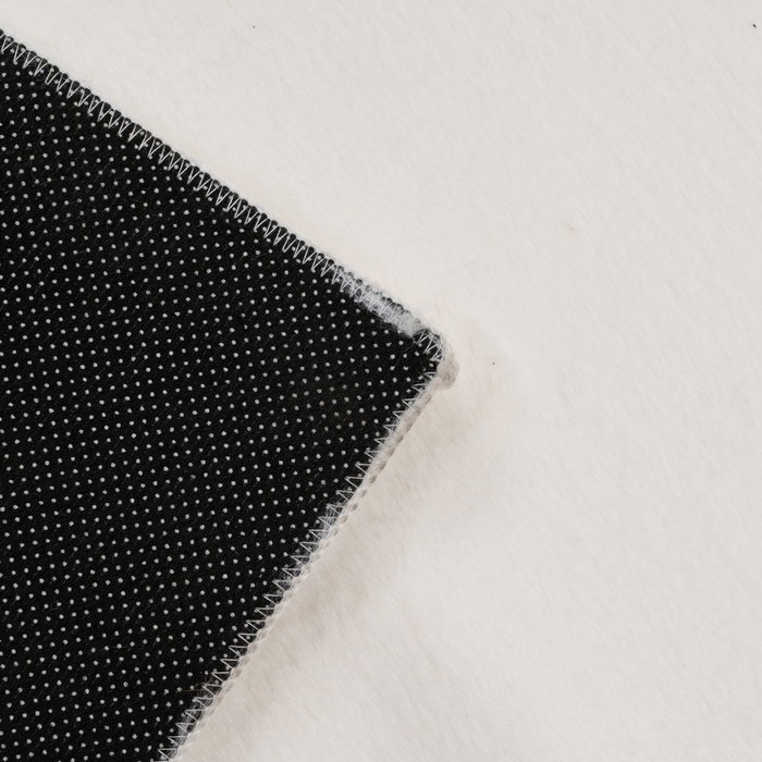 Alfombra Blanco Poliester 80 X 2,70 X 150 cm