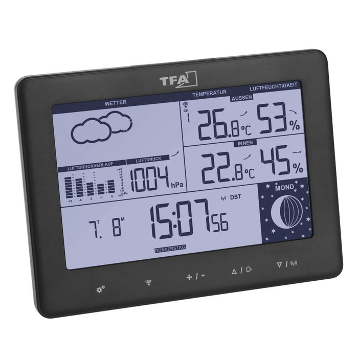 Tfa ELEMENTS 35.1158.01 Wireless Weather Station
