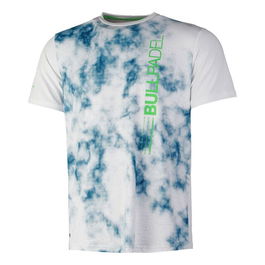 Camiseta de Manga Corta Hombre Bullpadel MAREN-012 Blanco