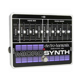 EHX Pedal Sintetizador Analógico para Guitarra Microsynth