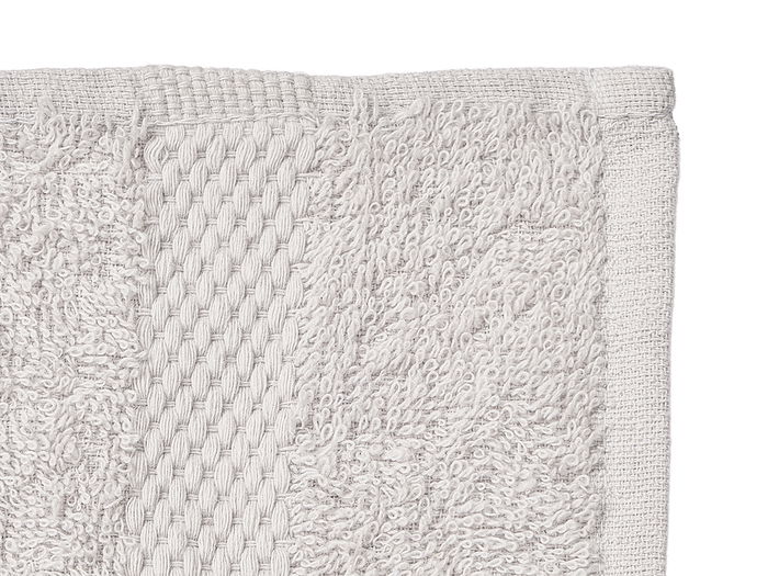 Berilo Toalla Lisa 50x30 cm, Gris Claro - 80% Algodón 20% Poliéster (Set de 36)