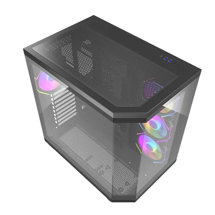 Darkflash DQX80 Caja Semitorre ATX RGB Negro Darkflash DQX80 Caja Semitorre ATX RGB Negro