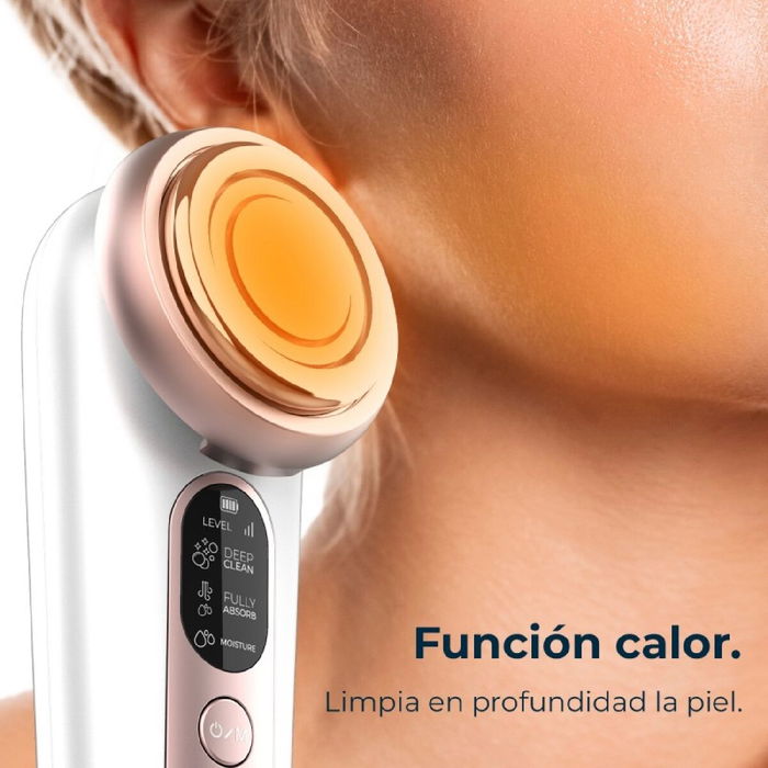 Masajeador Facial Cecotec FaceCare LightSonic Blanco Masajeador Facial Cecotec FaceCare LightSonic Blanco