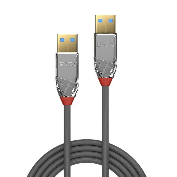 Lindy Cable USB 3.2 Gen 1 A/A Gris 0,5m