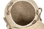 DKD Home Decor Cesta Set de 3 Fibra Natural 41x37x41 cm