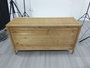 DKD Home Decor Aparador Abeto y Ratán Natural 120x40x65 cm