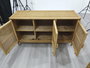 DKD Home Decor Aparador Abeto y Ratán Natural 120x40x65 cm
