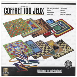 Mister Gadget Juego De 100 Juegos De Mesa Clásicos Colección Vintage