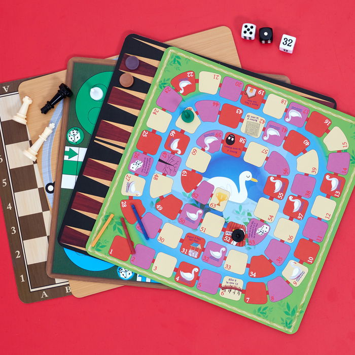 Mister Gadget Juego De 100 Juegos De Mesa Clásicos Colección Vintage