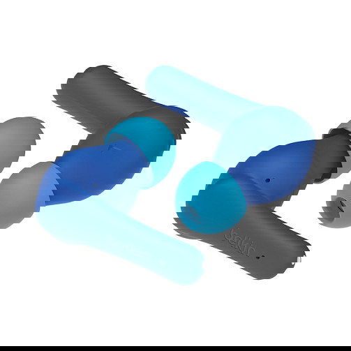 Belkin AUC011btBL Soundform Nano 2 Auriculares Inalámbricos Intraurales para Niños, Resistente al Agua IPX5, Bluetooth 5.3, 28h Batería, Azul