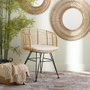 Silla Natural-Negro 52 X 66 X 77 cm