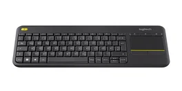 Logitech K400 Plus Teclado Inalámbrico con Touchpad Negro