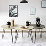 Home Deco Factory JGO. 3 Mesas Auxiliares Puzzle