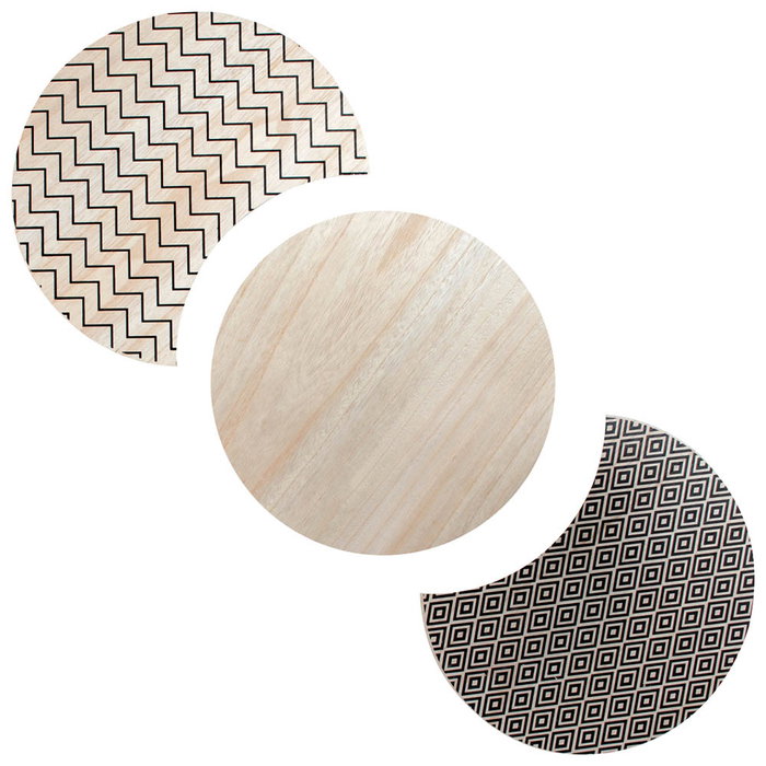 Home Deco Factory JGO. 3 Mesas Auxiliares Puzzle