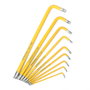 Workpro Juego de 9 llaves torx de seguridad de brazo largo