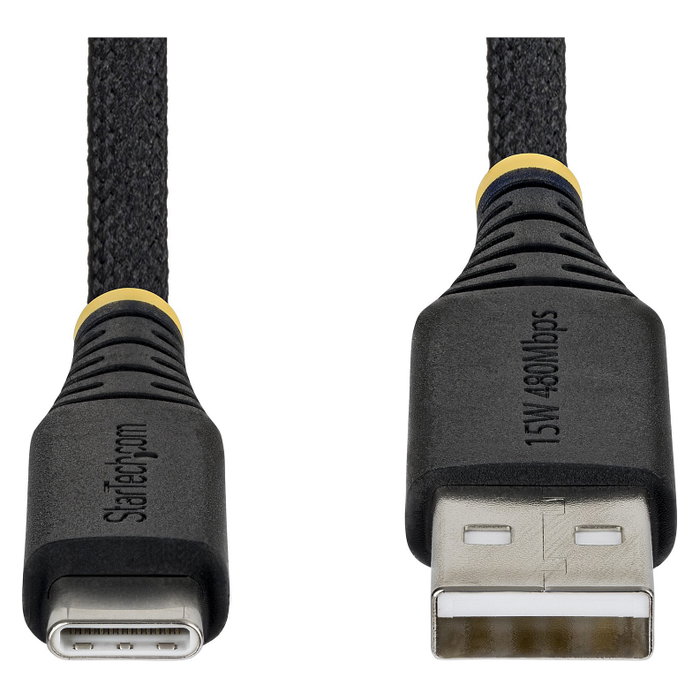 StarTech USB-A a USB-C de 3m, Carga Rápida 15W 3A