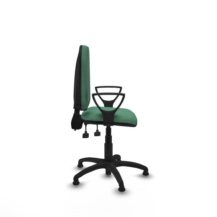 PIQUERAS Y CRESPO Silla de oficina Aýna Verde esmeralda con Brazos Fijos PIQUERAS Y CRESPO Silla de oficina Aýna Verde esmeralda con Brazos Fijos
