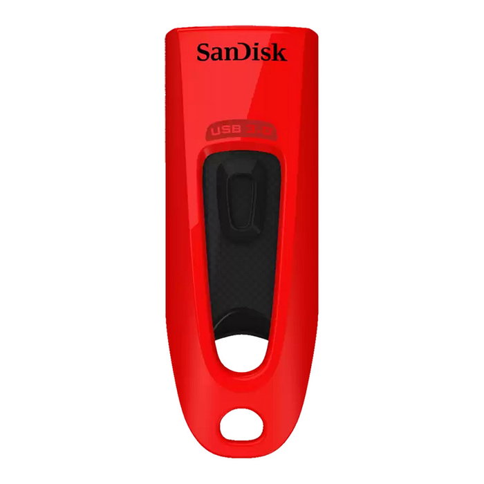 Sandisk ULTRA 64 GB USB FLASH DRIVE, USB 3.2 Gen 1, 100 MB/s Lectura, Rojo Sandisk ULTRA 64 GB USB FLASH DRIVE, USB 3.2 Gen 1, 100 MB/s Lectura, Rojo