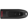Sandisk ULTRA 64 GB USB FLASH DRIVE, USB 3.2 Gen 1, 100 MB/s Lectura, Rojo