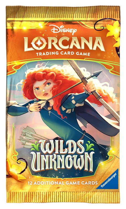 Disney Lorcana TCG Wilds Unknown caja de sobres Expositor (24) *Edición Inglés*