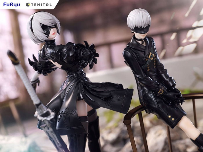 NieR:Automata Estatua PVC Tenitol 9S Ver1.1a 18 cm