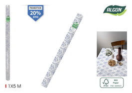 Algon Rollo Mantel Retro-2 C/Mandril 1 x 5 Metros (16 Unidades)