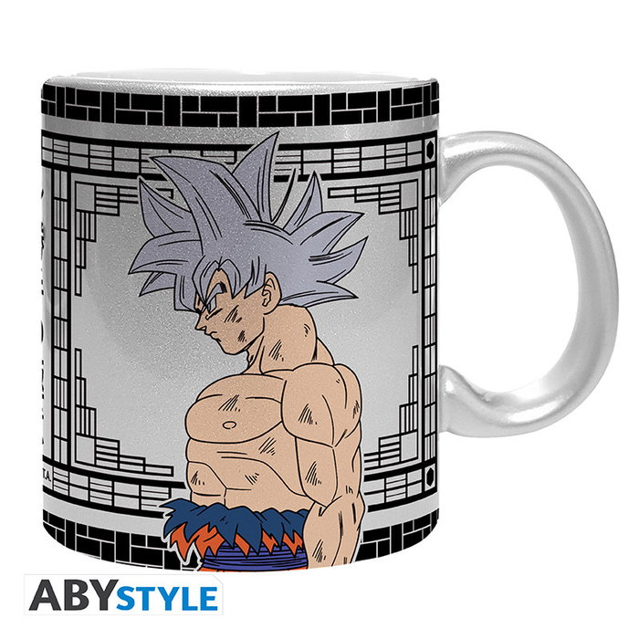 Abystyle Taza Dragon Ball Super Goku Ultra Instinct Plateada 320 ml