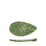 Summa Premium Set de 3 Rabaneras Rabanera Organic Cactus Verde 18x10 cm