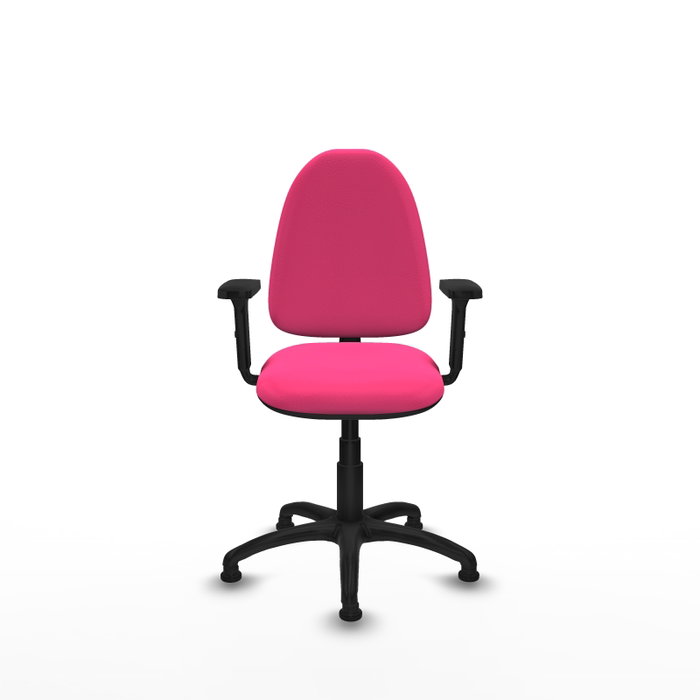 PIQUERAS Y CRESPO Silla de oficina Aýna Rosa con Brazos 2D