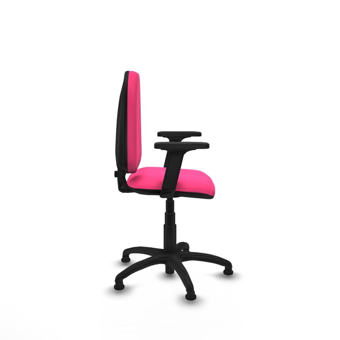 PIQUERAS Y CRESPO Silla de oficina Aýna Rosa con Brazos 2D