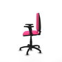 PIQUERAS Y CRESPO Silla de oficina Aýna Rosa con Brazos 2D