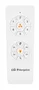 Orbegozo CP 132120 Ventilador de Techo Inteligente Blanco 120 cm, con Motor DC, Luz LED, 6 Velocidades, Reversible, Silencioso y Mando a Distancia