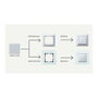 Siemens 5TG2558 DELTA i-system Placa ciega blanca