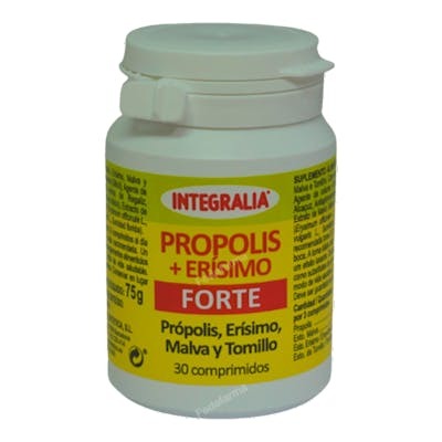 INTEGRALIA Própolis + Erísimo Forte 30 comprimidos masticables