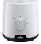 Braun Batidora de Vaso PowerBlend 1 JB1050WH 600W Blanco