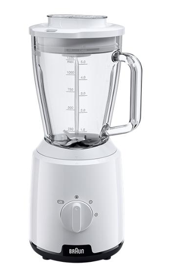 Braun Batidora de Vaso JB101AI- JB1050, 600W, 2 Velocidades, 1.5L, Blanca Braun Batidora de Vaso JB101AI- JB1050, 600W, 2 Velocidades, 1.5L, Blanca
