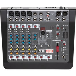 Allen & Heath ZEDi-10FX Mezclador Híbrido Compacto con Interfaz USB