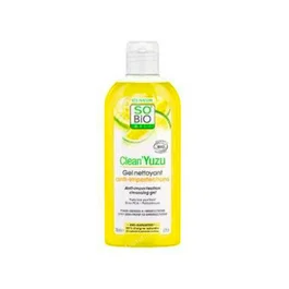 SO'BIO ETIC Gel Limpiador Facial Clean Yuzu Anti-Imperfecciones para Piel Grasa con Impurezas - 200 ml