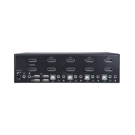 StarTech.com Switch KVM de 4 Puertos Dobles DisplayPort 4K 60Hz SV431DPDDUA2