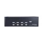 StarTech.com Switch KVM de 4 Puertos Dobles DisplayPort 4K 60Hz SV431DPDDUA2