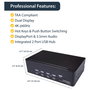 StarTech.com Switch KVM de 4 Puertos Dobles DisplayPort 4K 60Hz SV431DPDDUA2