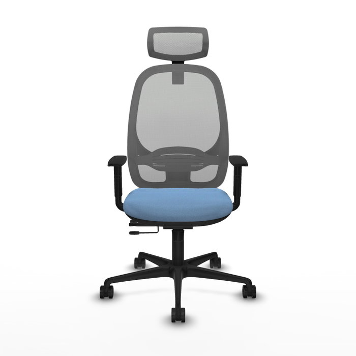 PIQUERAS Y CRESPO Silla de oficina Cilanco Azul cielo y Gris PIQUERAS Y CRESPO Silla de oficina Cilanco Azul cielo y Gris