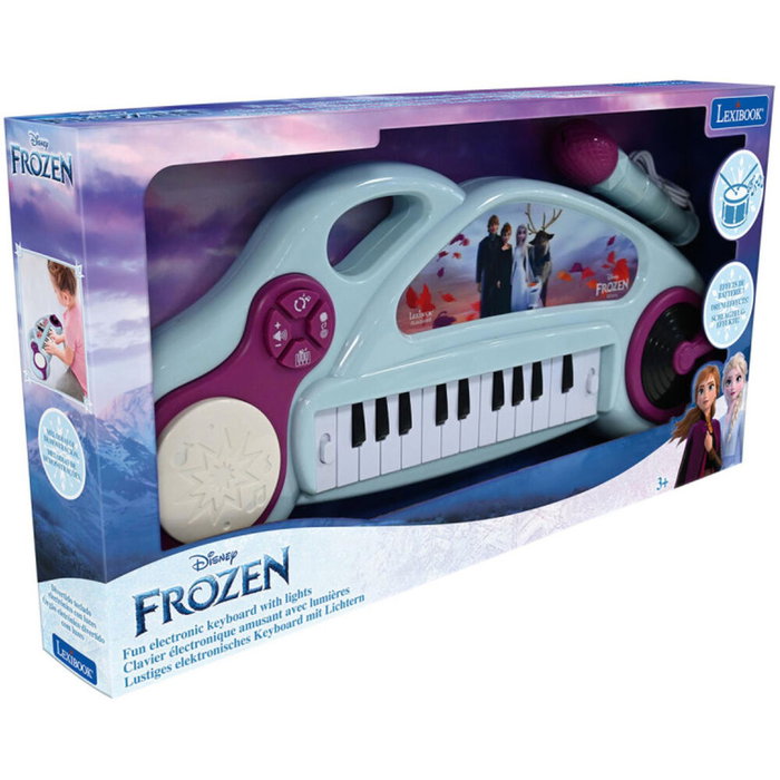 Lexibook Piano electrónico infantil Frozen Disney con efectos de luz Lexibook Piano electrónico infantil Frozen Disney con efectos de luz
