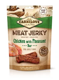 Carnilove Jerky Barritas de Pollo y Faisán 12x100 gr