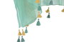 DKD Home Decor Kaftan Mediterraneo Verde Beige 90 x 105 cm (3 Unidades)