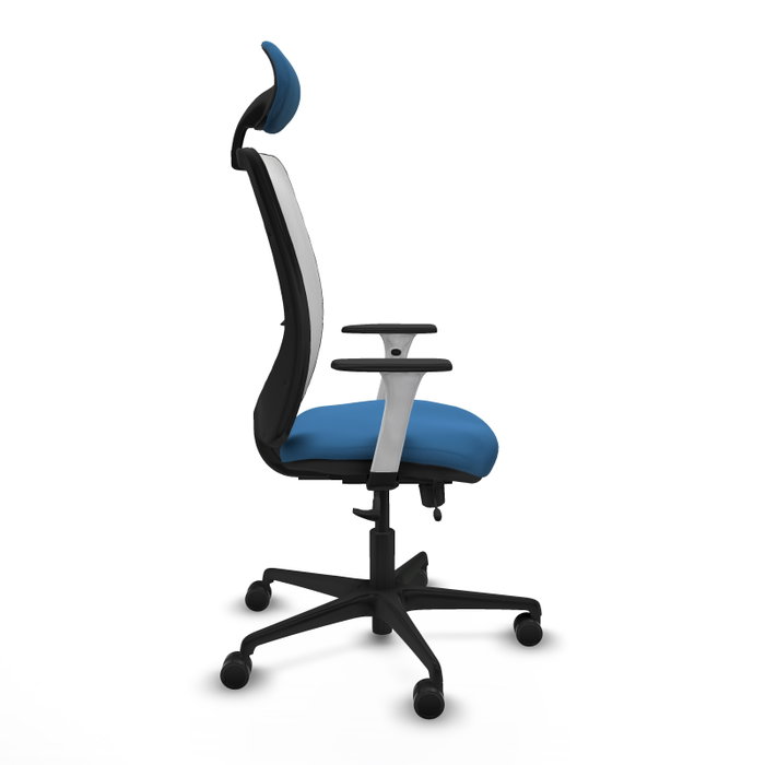 PIQUERAS Y CRESPO Silla de oficina Zulema Azul claro y Blanco PIQUERAS Y CRESPO Silla de oficina Zulema Azul claro y Blanco