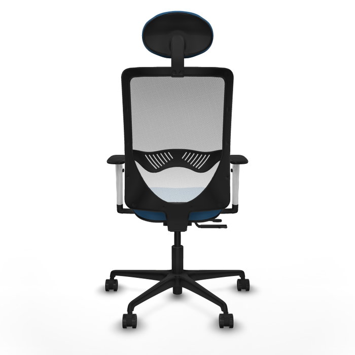 PIQUERAS Y CRESPO Silla de oficina Zulema Azul claro y Blanco PIQUERAS Y CRESPO Silla de oficina Zulema Azul claro y Blanco