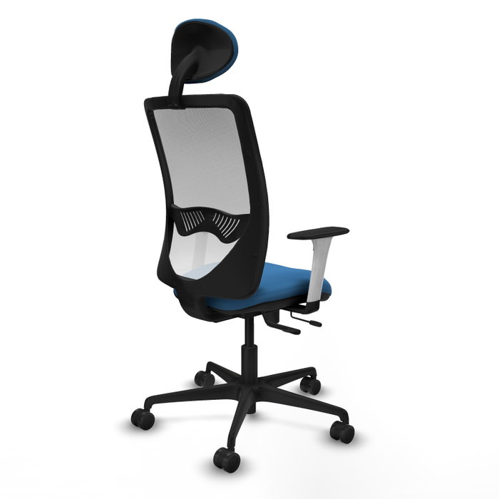 PIQUERAS Y CRESPO Silla de oficina Zulema Azul claro y Blanco PIQUERAS Y CRESPO Silla de oficina Zulema Azul claro y Blanco